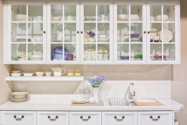 Glass Cabinets Installation in Grand Prairie